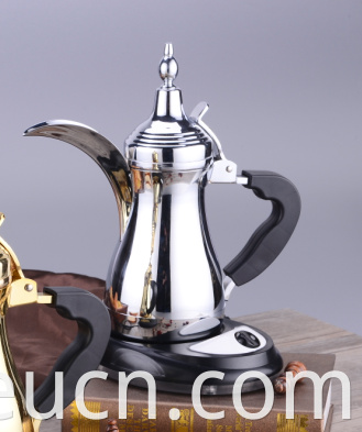 304# S/S Material round shape base Anti-overflow Arabic coffee maker JKT-600G2